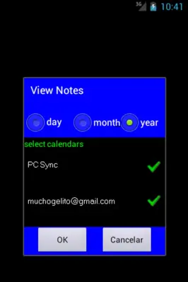 CalendarLab android App screenshot 1